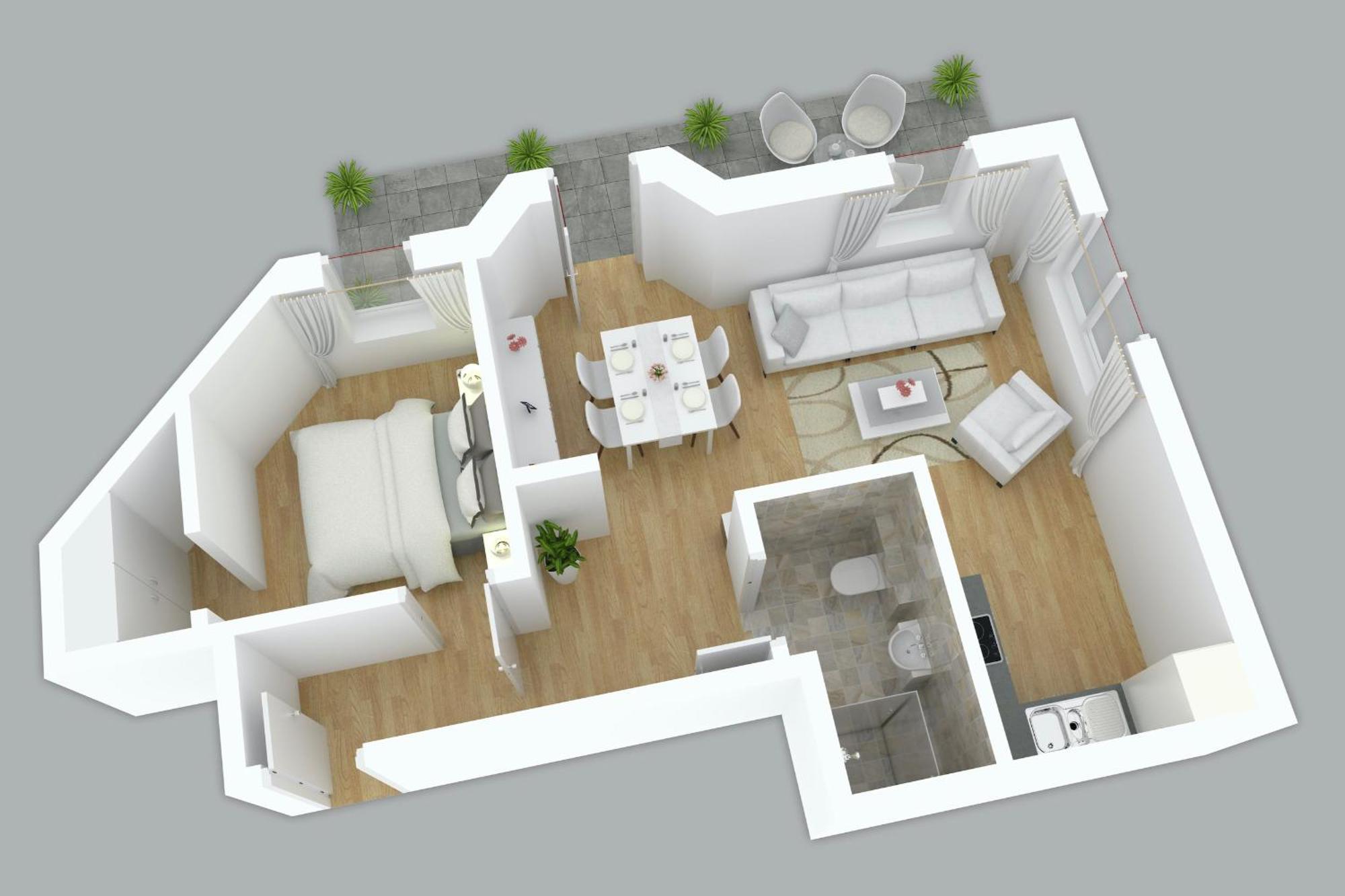 Myhome Ruegen - Haus Sonnenmeer Sellin  Rom bilde